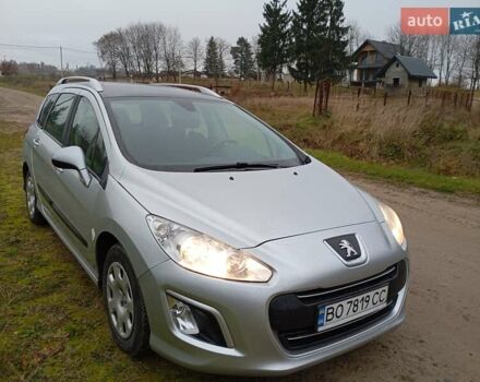 Серый Пежо 308, объемом двигателя 1.6 л и пробегом 245 тыс. км за 6000 $, фото 3 на Automoto.ua