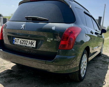 Серый Пежо 308, объемом двигателя 1.56 л и пробегом 260 тыс. км за 6500 $, фото 5 на Automoto.ua