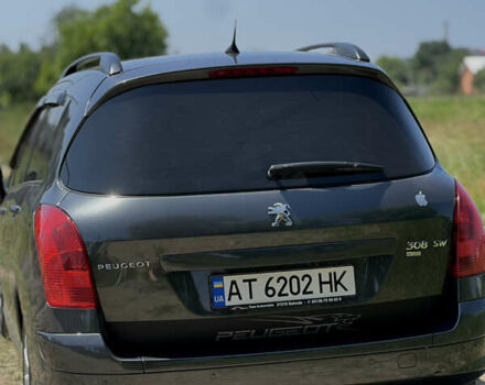 Серый Пежо 308, объемом двигателя 1.56 л и пробегом 260 тыс. км за 6500 $, фото 6 на Automoto.ua