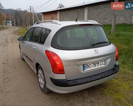Серый Пежо 308, объемом двигателя 1.6 л и пробегом 245 тыс. км за 6000 $, фото 6 на Automoto.ua