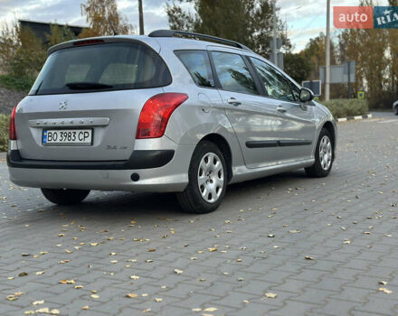 Серый Пежо 308, объемом двигателя 1.6 л и пробегом 278 тыс. км за 5999 $, фото 8 на Automoto.ua