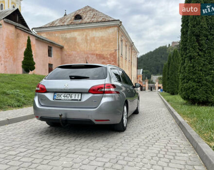 Сірий Пежо 308, об'ємом двигуна 1.56 л та пробігом 217 тис. км за 9199 $, фото 10 на Automoto.ua