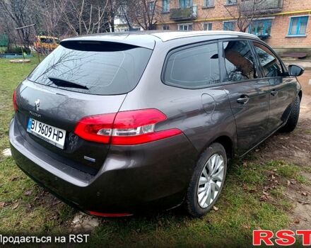 Серый Пежо 308, объемом двигателя 1.6 л и пробегом 245 тыс. км за 8500 $, фото 3 на Automoto.ua