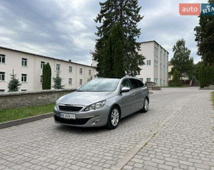 Сірий Пежо 308, об'ємом двигуна 1.56 л та пробігом 217 тис. км за 9199 $, фото 2 на Automoto.ua