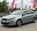 Серый Пежо 308, объемом двигателя 1.6 л и пробегом 256 тыс. км за 8599 $, фото 1 на Automoto.ua