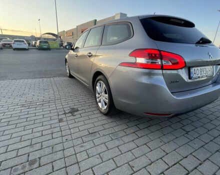 Серый Пежо 308, объемом двигателя 1.56 л и пробегом 261 тыс. км за 7700 $, фото 15 на Automoto.ua