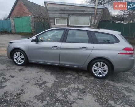 Сірий Пежо 308, об'ємом двигуна 1.2 л та пробігом 190 тис. км за 8200 $, фото 4 на Automoto.ua