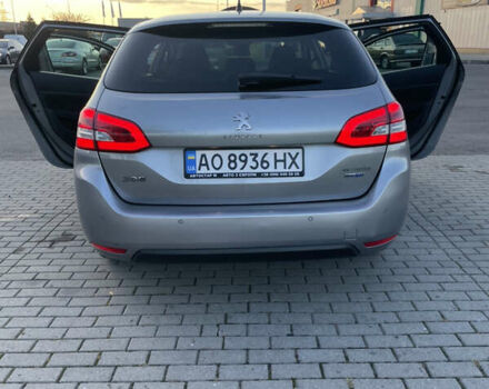 Серый Пежо 308, объемом двигателя 1.56 л и пробегом 261 тыс. км за 7700 $, фото 17 на Automoto.ua