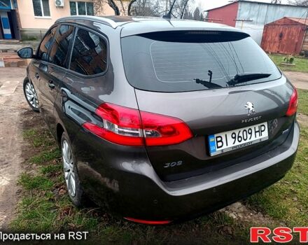 Серый Пежо 308, объемом двигателя 1.6 л и пробегом 245 тыс. км за 8500 $, фото 8 на Automoto.ua
