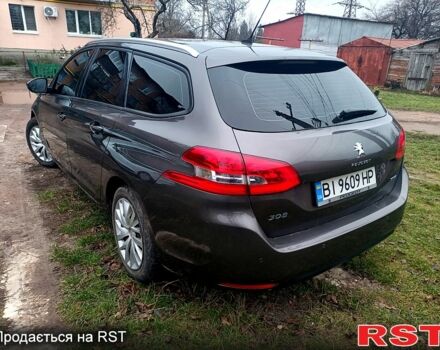 Серый Пежо 308, объемом двигателя 1.6 л и пробегом 245 тыс. км за 8500 $, фото 4 на Automoto.ua