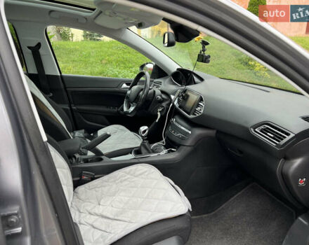 Сірий Пежо 308, об'ємом двигуна 1.56 л та пробігом 217 тис. км за 9199 $, фото 25 на Automoto.ua