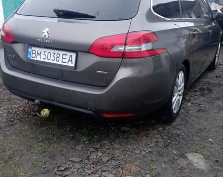 Сірий Пежо 308, об'ємом двигуна 1.6 л та пробігом 370 тис. км за 8450 $, фото 2 на Automoto.ua