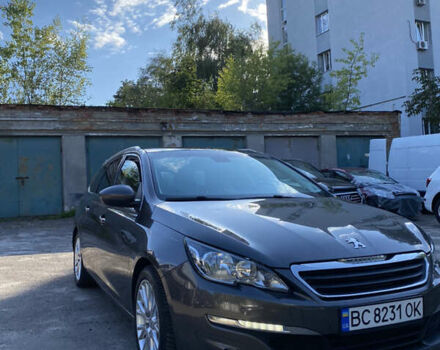 Сірий Пежо 308, об'ємом двигуна 1.56 л та пробігом 265 тис. км за 8799 $, фото 1 на Automoto.ua