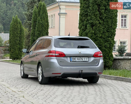 Сірий Пежо 308, об'ємом двигуна 1.56 л та пробігом 217 тис. км за 9199 $, фото 16 на Automoto.ua