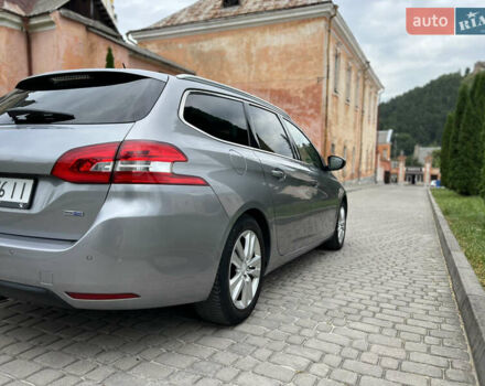 Сірий Пежо 308, об'ємом двигуна 1.56 л та пробігом 217 тис. км за 9199 $, фото 11 на Automoto.ua