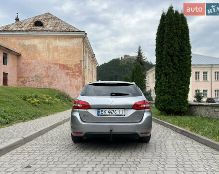 Сірий Пежо 308, об'ємом двигуна 1.56 л та пробігом 217 тис. км за 9199 $, фото 8 на Automoto.ua