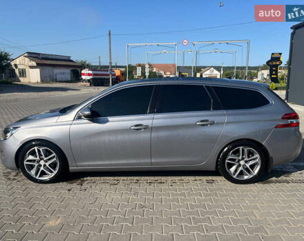 Серый Пежо 308, объемом двигателя 1.56 л и пробегом 280 тыс. км за 9500 $, фото 1 на Automoto.ua