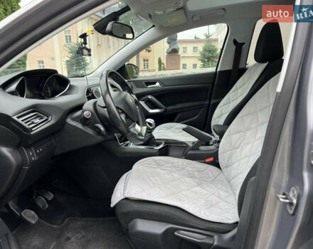 Сірий Пежо 308, об'ємом двигуна 1.56 л та пробігом 217 тис. км за 9199 $, фото 19 на Automoto.ua