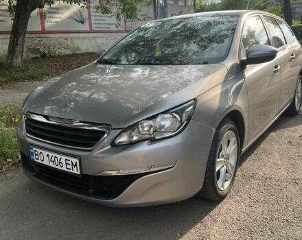 Серый Пежо 308, объемом двигателя 1.6 л и пробегом 229 тыс. км за 7300 $, фото 1 на Automoto.ua