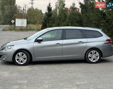 Серый Пежо 308, объемом двигателя 1.56 л и пробегом 272 тыс. км за 8500 $, фото 1 на Automoto.ua