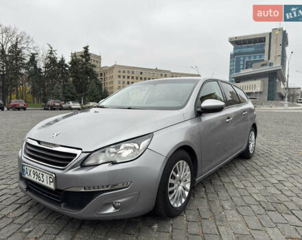 Сірий Пежо 308, об'ємом двигуна 1.56 л та пробігом 251 тис. км за 9300 $, фото 1 на Automoto.ua