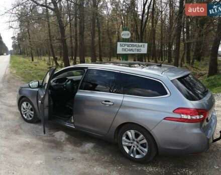 Серый Пежо 308, объемом двигателя 1.56 л и пробегом 250 тыс. км за 10100 $, фото 6 на Automoto.ua