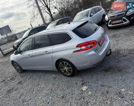 Серый Пежо 308, объемом двигателя 2 л и пробегом 182 тыс. км за 12999 $, фото 8 на Automoto.ua