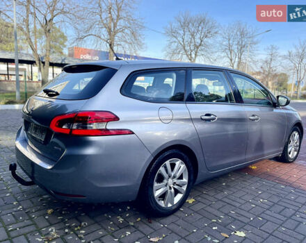 Серый Пежо 308, объемом двигателя 1.56 л и пробегом 217 тыс. км за 6899 $, фото 5 на Automoto.ua