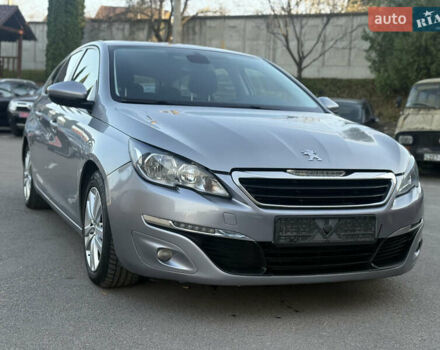 Сірий Пежо 308, об'ємом двигуна 1.6 л та пробігом 225 тис. км за 7499 $, фото 2 на Automoto.ua