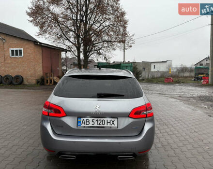Сірий Пежо 308, об'ємом двигуна 1.56 л та пробігом 200 тис. км за 8700 $, фото 6 на Automoto.ua