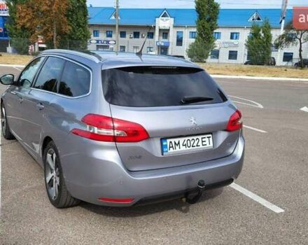 Сірий Пежо 308, об'ємом двигуна 1.6 л та пробігом 284 тис. км за 9300 $, фото 12 на Automoto.ua