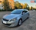 Серый Пежо 308, объемом двигателя 2 л и пробегом 141 тыс. км за 11200 $, фото 1 на Automoto.ua