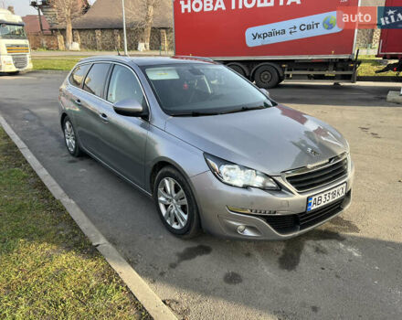 Серый Пежо 308, объемом двигателя 1.56 л и пробегом 250 тыс. км за 8900 $, фото 2 на Automoto.ua