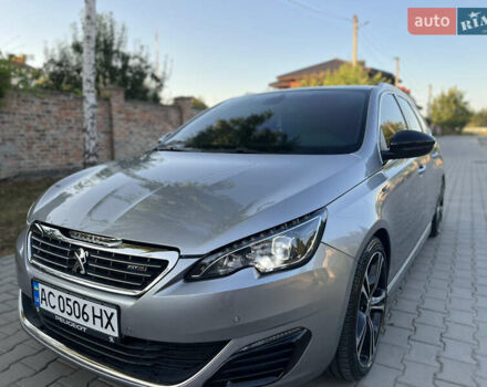 Сірий Пежо 308, об'ємом двигуна 2 л та пробігом 255 тис. км за 12350 $, фото 1 на Automoto.ua