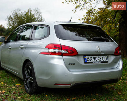Сірий Пежо 308, об'ємом двигуна 1.56 л та пробігом 177 тис. км за 7800 $, фото 3 на Automoto.ua