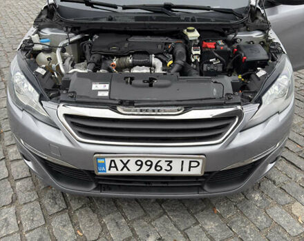 Сірий Пежо 308, об'ємом двигуна 1.56 л та пробігом 251 тис. км за 9300 $, фото 27 на Automoto.ua