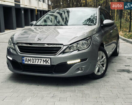Пежо 308 2015 в Виннице на Automoto.ua Серый Пежо 308, объемом двигателя 1.56 л и пробегом 176 тыс. км за 8700 $, фото 8 на Automoto.ua