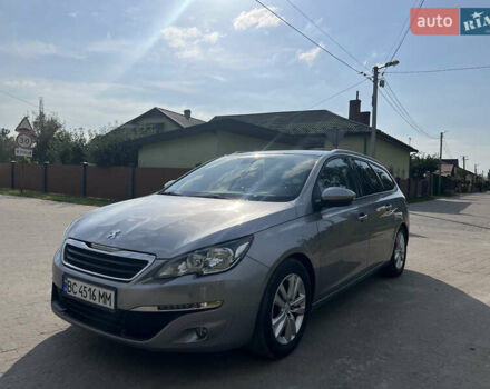 Сірий Пежо 308, об'ємом двигуна 1.56 л та пробігом 239 тис. км за 9200 $, фото 1 на Automoto.ua