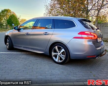 Сірий Пежо 308, об'ємом двигуна 2 л та пробігом 186 тис. км за 13500 $, фото 2 на Automoto.ua