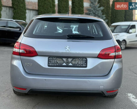 Сірий Пежо 308, об'ємом двигуна 1.6 л та пробігом 225 тис. км за 7499 $, фото 8 на Automoto.ua