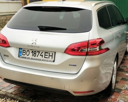 Сірий Пежо 308, об'ємом двигуна 1.6 л та пробігом 220 тис. км за 10500 $, фото 4 на Automoto.ua
