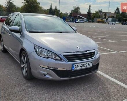 Сірий Пежо 308, об'ємом двигуна 1.6 л та пробігом 284 тис. км за 9300 $, фото 6 на Automoto.ua