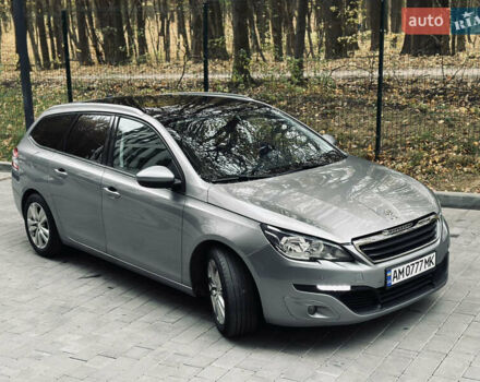 Пежо 308 2015 в Виннице на Automoto.ua Серый Пежо 308, объемом двигателя 1.56 л и пробегом 176 тыс. км за 8700 $, фото 3 на Automoto.ua