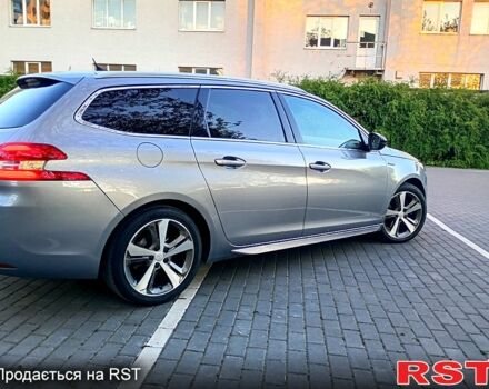 Сірий Пежо 308, об'ємом двигуна 2 л та пробігом 186 тис. км за 13500 $, фото 1 на Automoto.ua