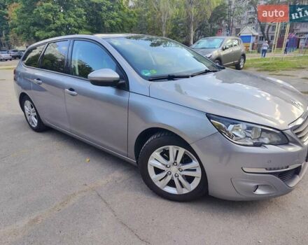 Сірий Пежо 308, об'ємом двигуна 1.56 л та пробігом 211 тис. км за 9300 $, фото 25 на Automoto.ua