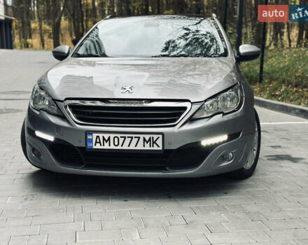 Пежо 308 2015 в Виннице на Automoto.ua Серый Пежо 308, объемом двигателя 1.56 л и пробегом 176 тыс. км за 8700 $, фото 9 на Automoto.ua