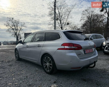 Серый Пежо 308, объемом двигателя 2 л и пробегом 182 тыс. км за 12999 $, фото 7 на Automoto.ua