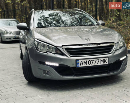 Пежо 308 2015 в Виннице на Automoto.ua Серый Пежо 308, объемом двигателя 1.56 л и пробегом 176 тыс. км за 8700 $, фото 10 на Automoto.ua