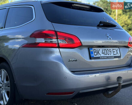 Серый Пежо 308, объемом двигателя 1.6 л и пробегом 276 тыс. км за 9500 $, фото 18 на Automoto.ua
