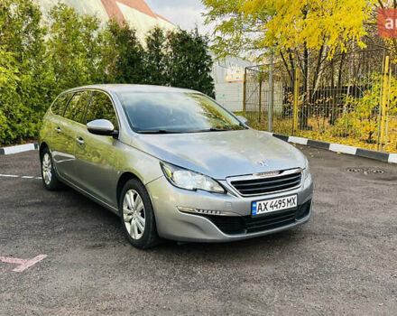 Серый Пежо 308, объемом двигателя 1.56 л и пробегом 300 тыс. км за 8200 $, фото 1 на Automoto.ua